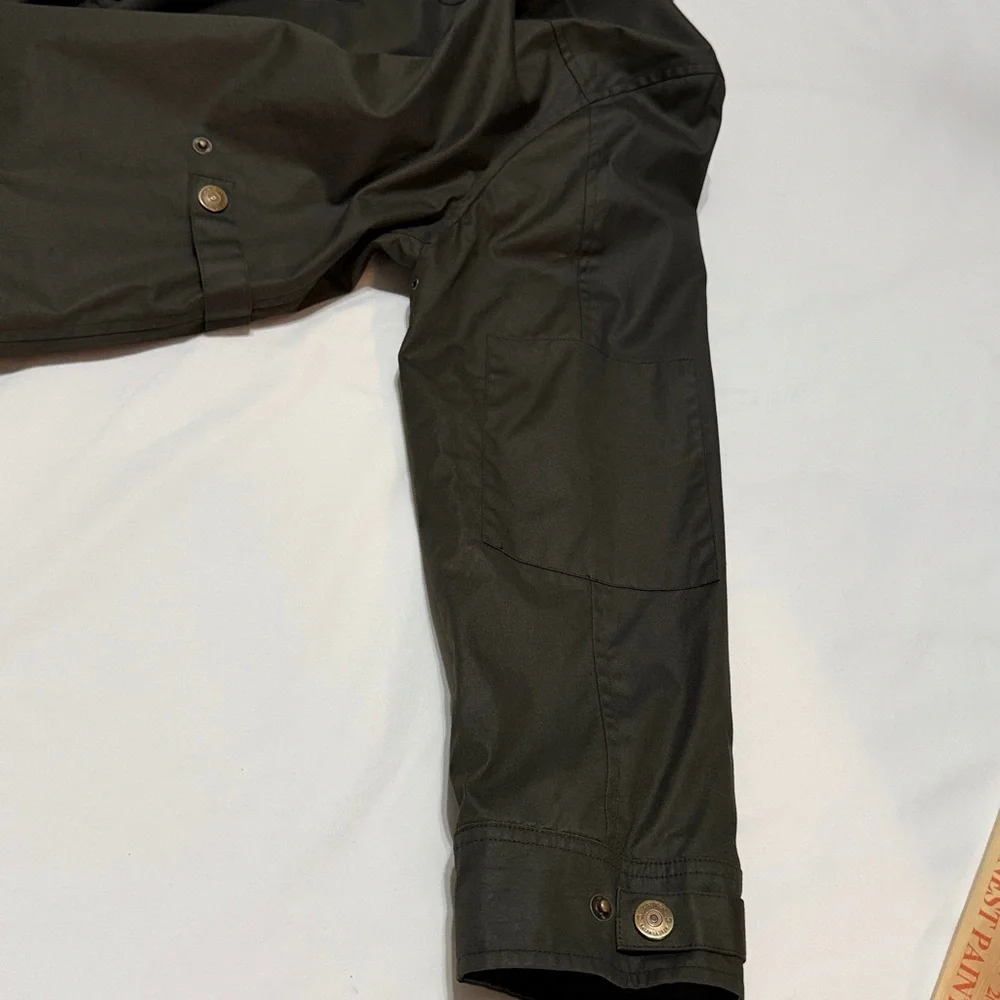 Lauren Ralph Lauren Cotton Barn Jacket Corduroy Collar P/M New W/O Tag - Picture 8 of 10